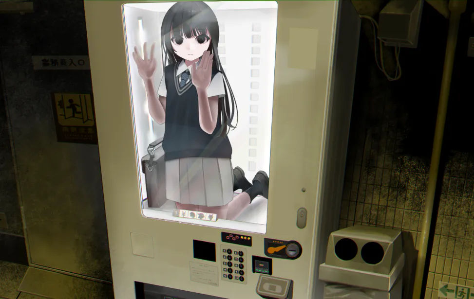 2D/SLG/无H丨少女贩卖机/生命贩卖机 いのちバイバイ自販機 隐藏结局简化改版【20260605】 游戏截图 5