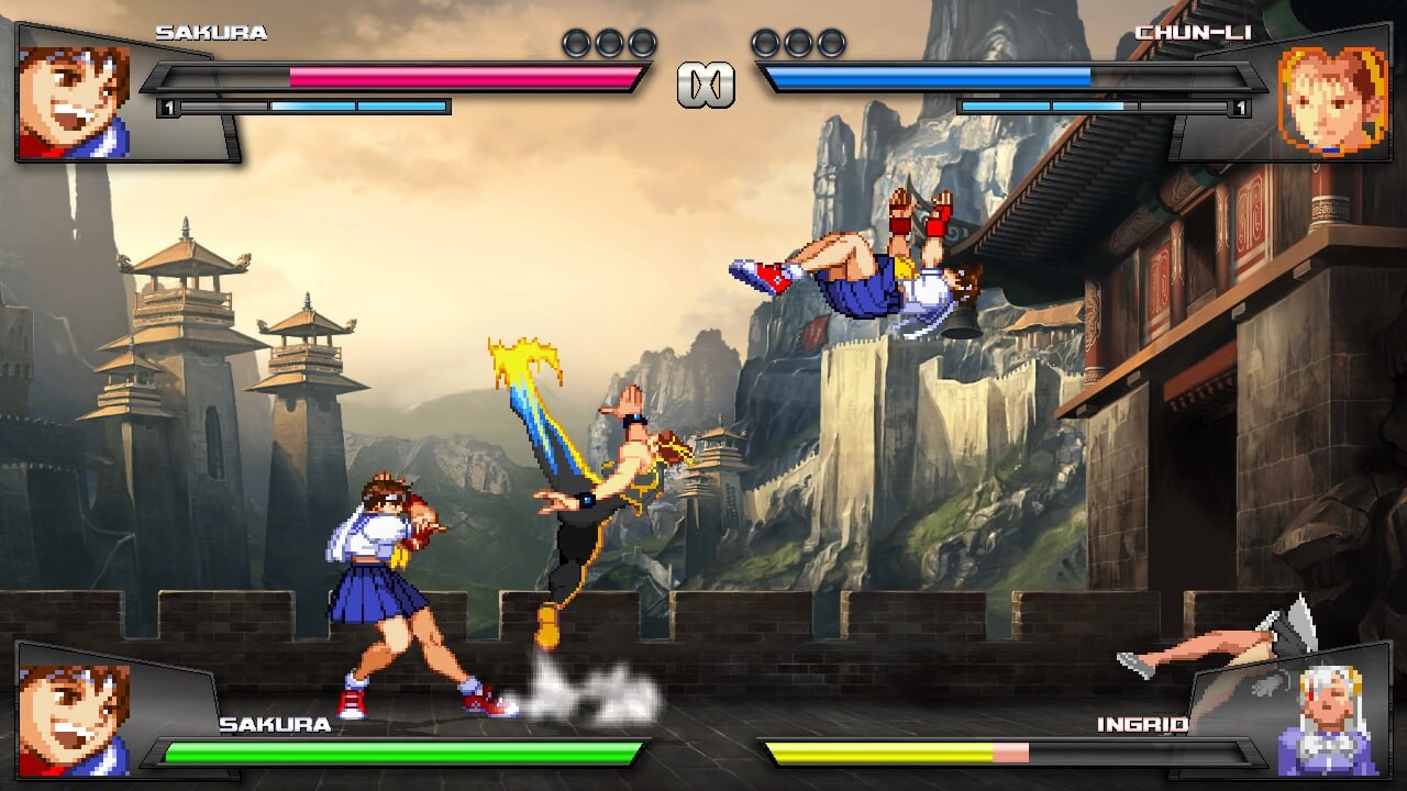ACT/2D/亚洲丨变态无限激斗 Hentai Mugen v1.1.0 官方正式最终版【20260605】 游戏截图 2