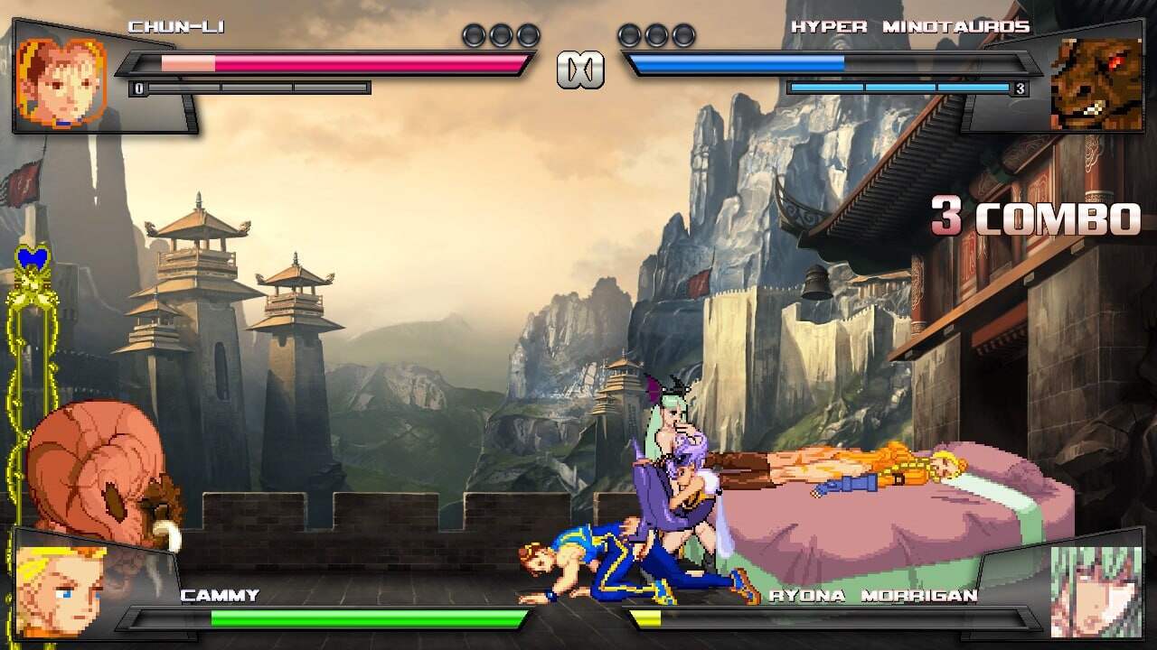 ACT/2D/亚洲丨变态无限激斗 Hentai Mugen v1.1.0 官方正式最终版【20260605】 游戏截图 6