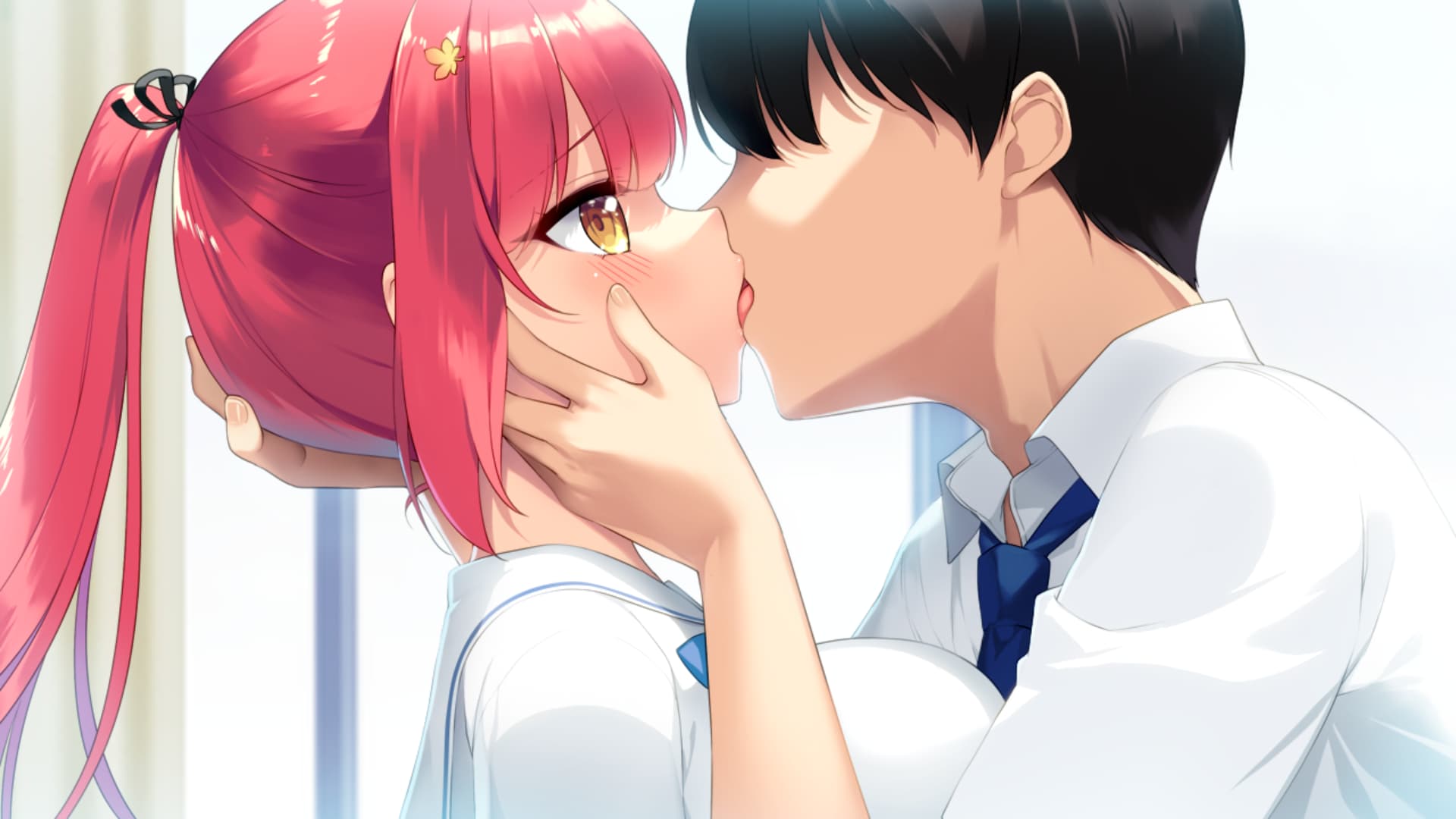 ADV/汉化/存档丨前辈对我的妄想进行同人创作？！～小心身体接触～/先輩が私の妄想にドージンする?!～ボディータッチにご用心～ 【20260605】 游戏截图 6
