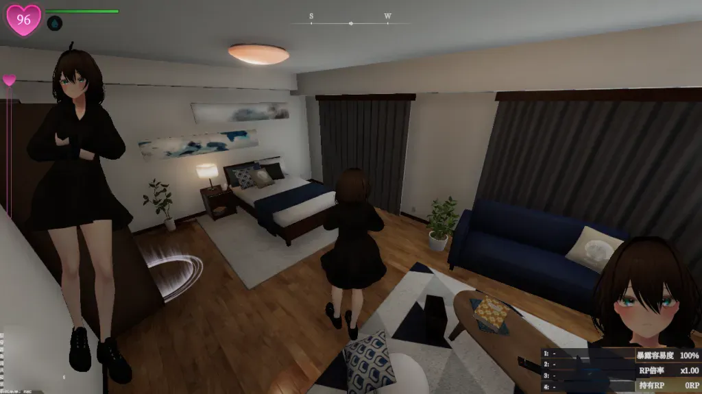 3D/SLG/动态丨塞雷卡 隐秘曝光 真奈美小姐的偷偷行动 秘密のエクスポーズ バレないように户外剧情するマナカさん 1（一部）v1.0.4 官方中文版 【20260612】 游戏截图 4