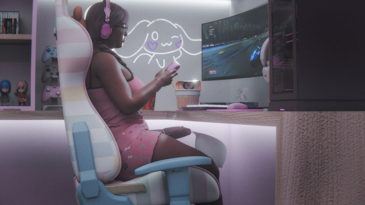 SLG/3D/欧美/双端丨被许可的 你的扶她幻想 GRANTED YOUR FUTANARI FANTASY v0.2 汉化版 【20260625】 游戏截图 4