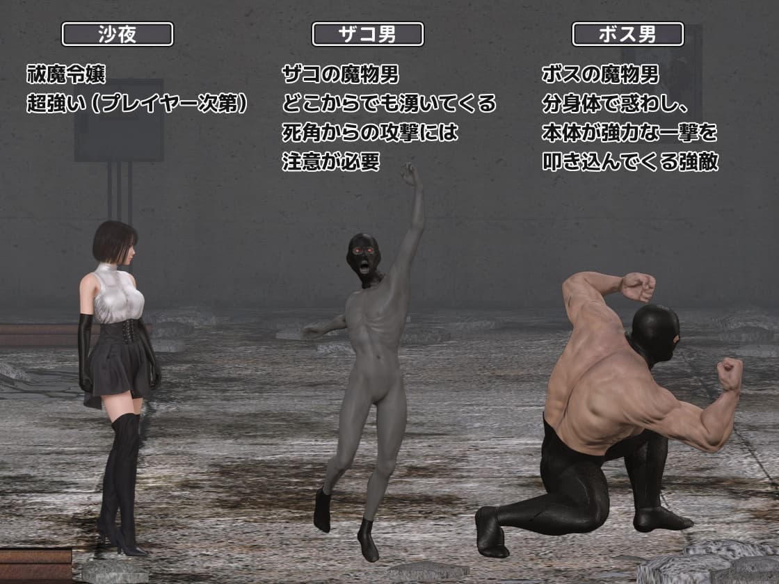 动作ACT/动态/更新丨 やられゲー ‐祓魔令嬢編v1.50 生肉版 【20250506】 游戏截图 1