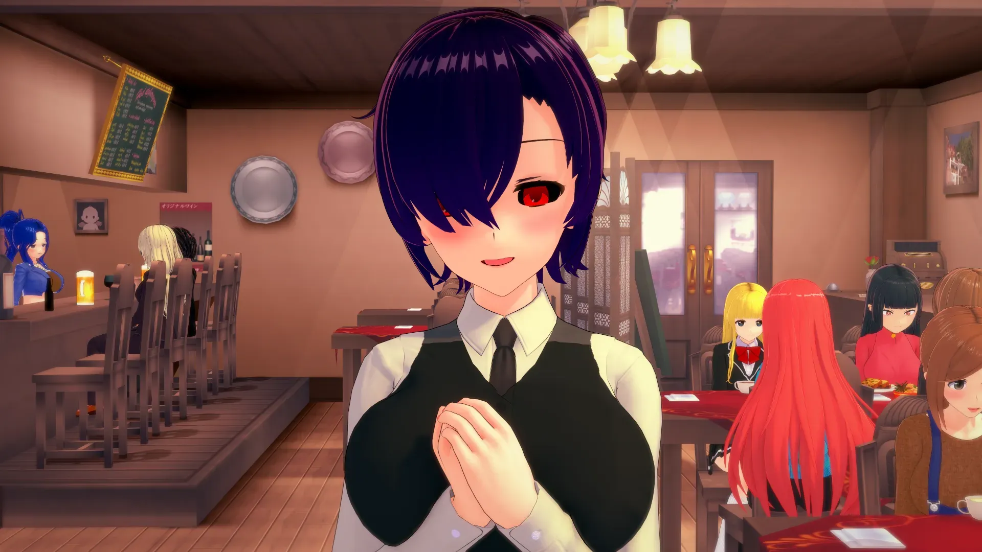 亚洲风SLG/动态/更新丨 荡妇老婆学校 Waifu Slut School v0.4.5 汉化版 【20250430】 游戏截图 3