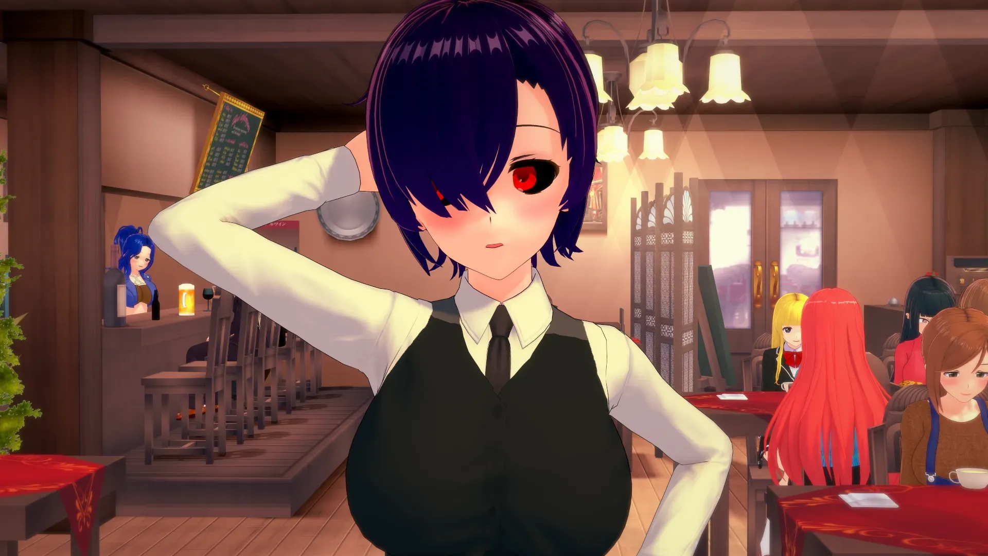 亚洲风SLG/动态/更新丨 荡妇老婆学校 Waifu Slut School v0.4.5 汉化版 【20250430】 游戏截图 4