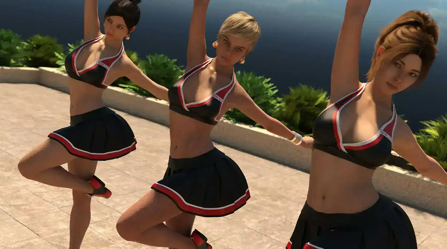 欧美SLG/汉化/动态丨啦啦队S1/cheerleaders v1.0 AI版【20250528】 游戏截图 6