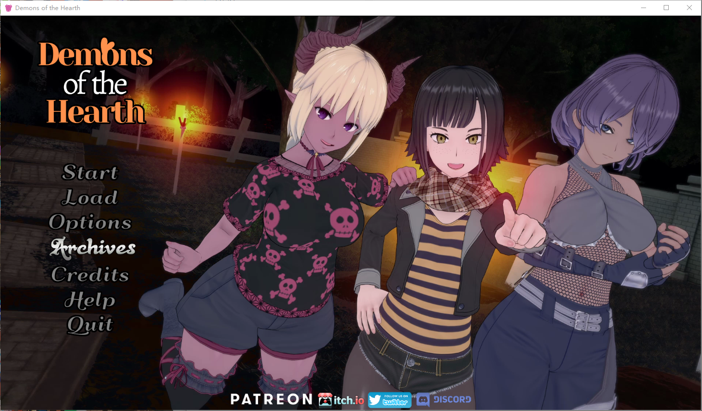 SLG/中文丨 炉膛恶魔 Demons of the Hearth v0.8 汉化版 【20250528】 游戏截图 1