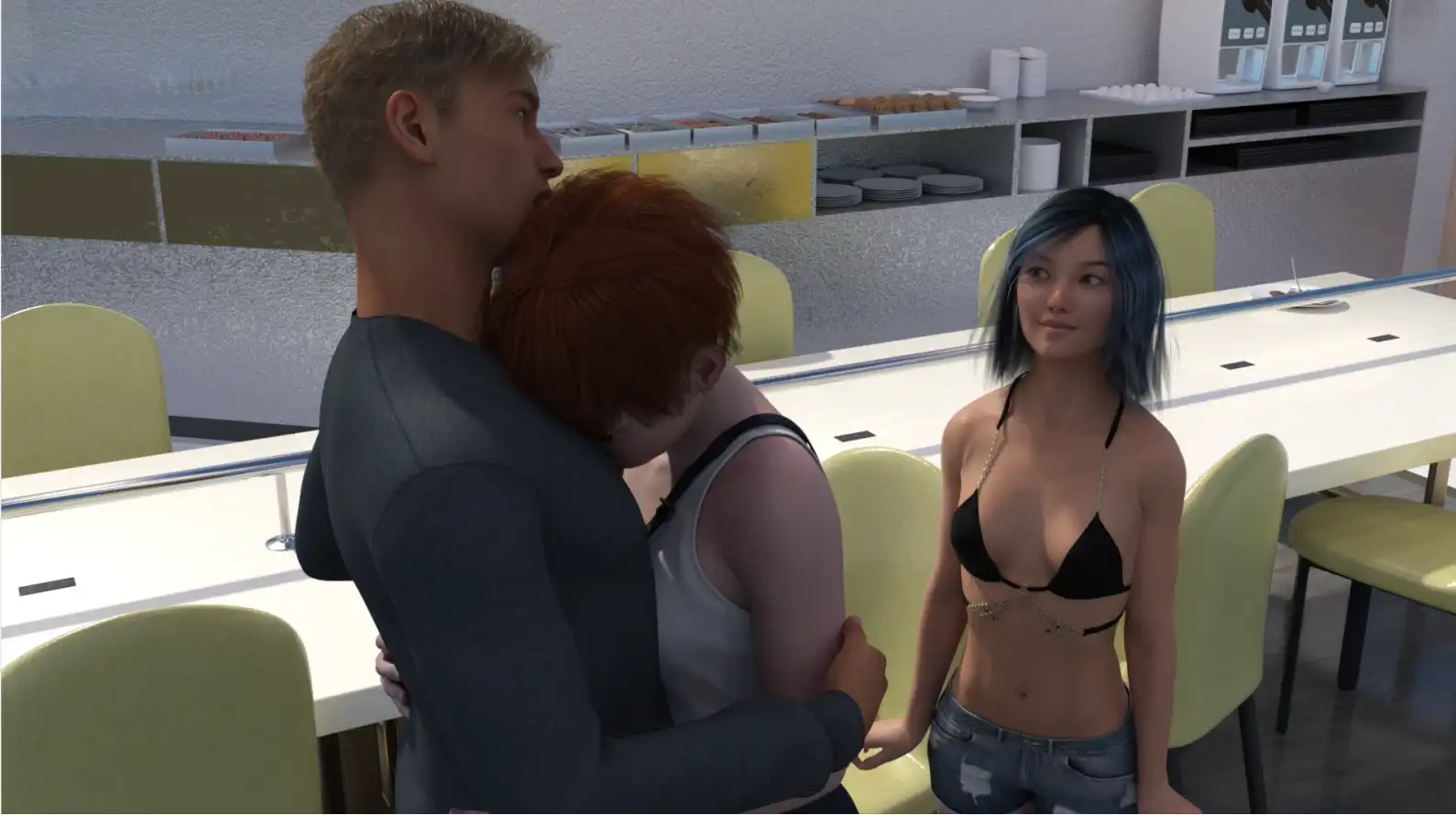 欧美SLG/汉化/动态丨假小子至上/Tomboy Supremacy v0.9b AI版【20250602】 游戏截图 4