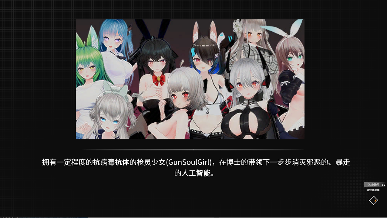 大型3D射击/官中丨 枪灵少女2 Moe Game/ Gun Soul Girl 2-Build.12797272-1.11b-官方中文步兵版  【20250603】 游戏截图 1
