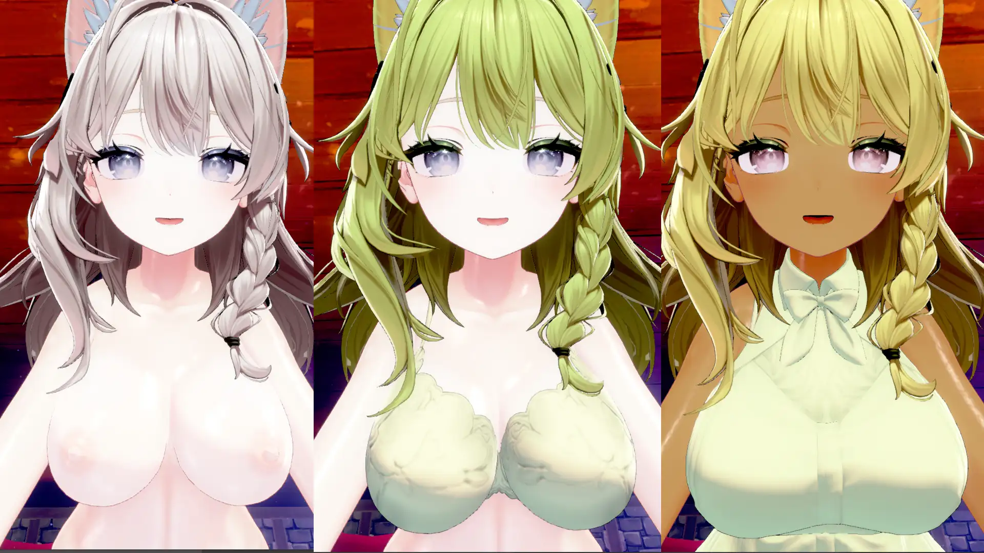 3D-VR/汉化丨人気アバターを好みの女の子にカスタムしてえっち!  /DL日文原版【20250611】 游戏截图 3
