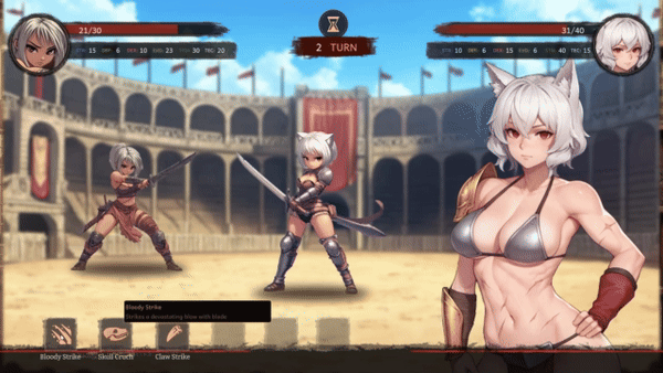 SLG/官中丨 激情角斗场：阿奎隆之恋 Sex Arena: Passion of Aquilon 官中步兵版 【20250611】 游戏截图 2