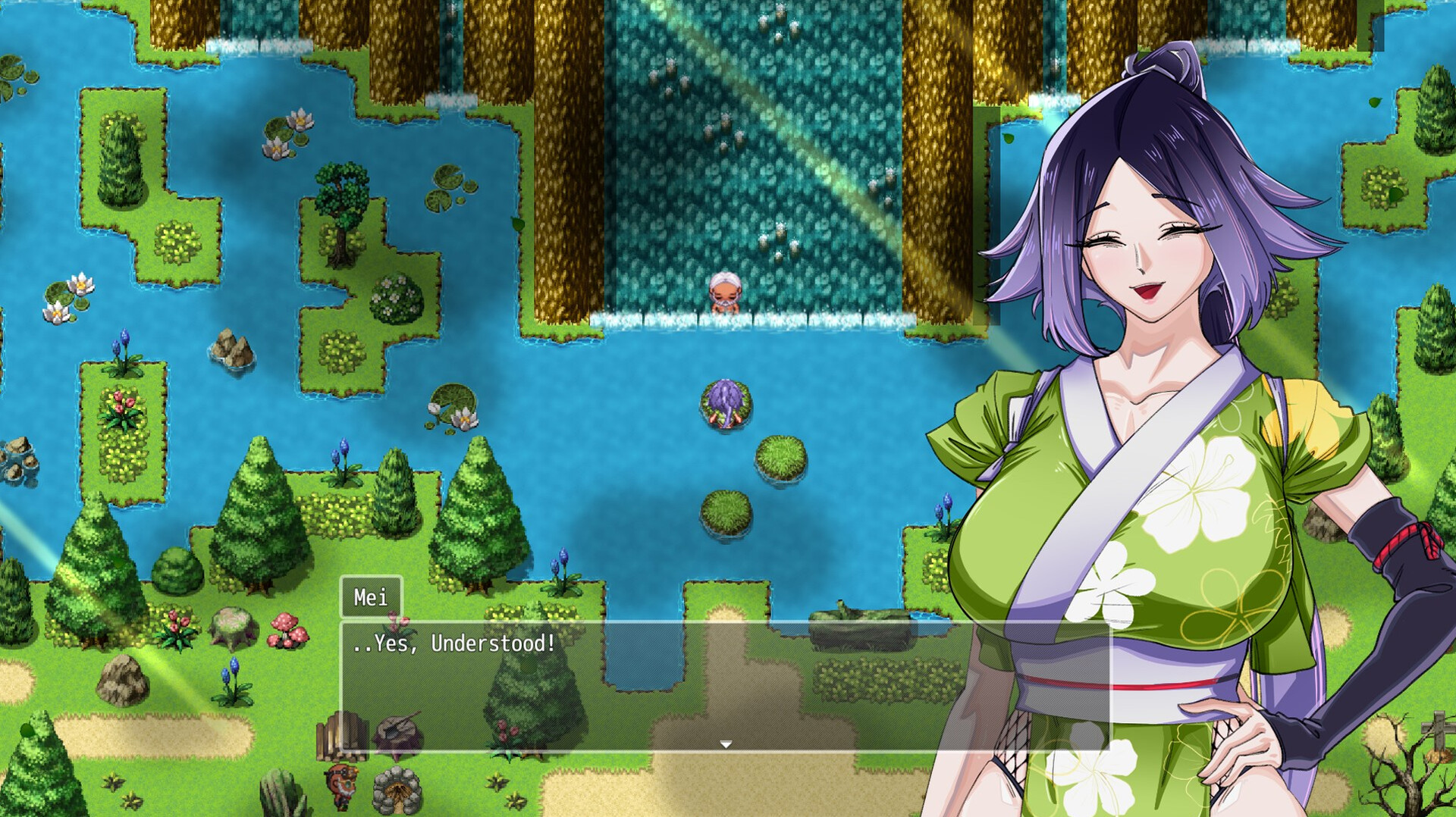 RPG/AI汉化丨 堕落女忍 ~寝取隐村~ AI汉化Demo版 【20250618】 游戏截图 6