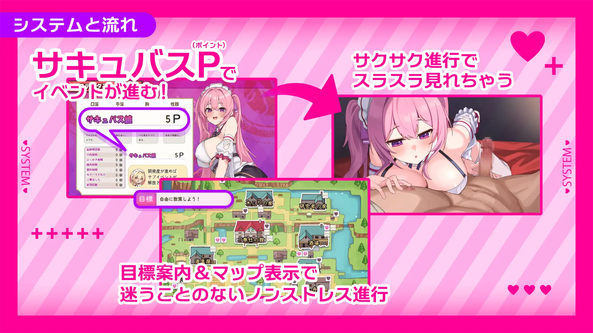 RPG/PC/机翻汉化丨 艾莲娜的侍奉诱惑！！ エレナのご奉仕テンプテーション！！ 【20250704】 游戏截图 3