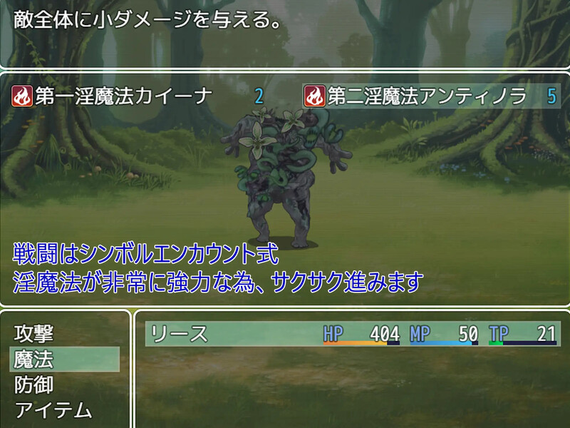 回合RPG/阿黑颜/汉化丨女祭司丽丝陷入NTR（僧侶リースの寝取られ転落～淫魔法士にクラスチェンジさせられて～）V1.0 内嵌AI汉化【20250710】 游戏截图 7