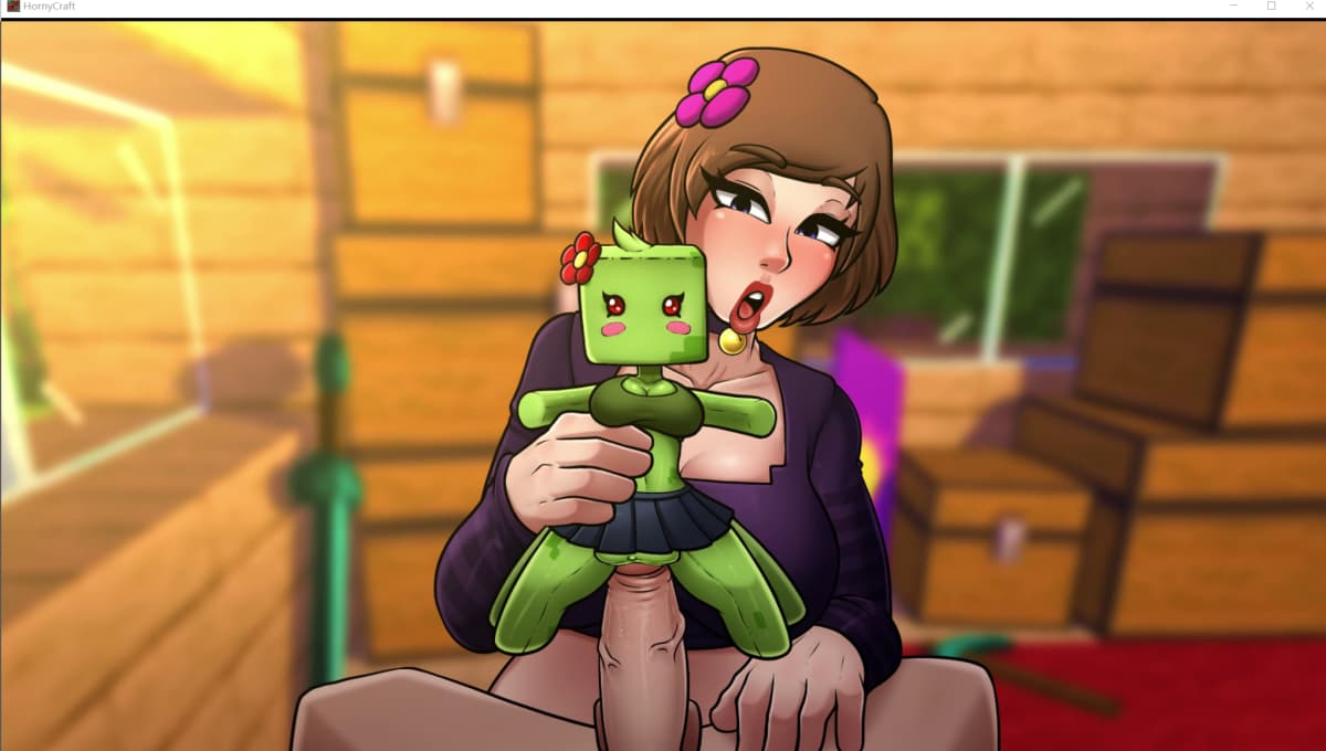 欧美SLG/汉化/动态丨 我的世界黄版：我的湿界 Hornycraft v0.27.1 AI汉化版+全画廊 【20250710】 游戏截图 7