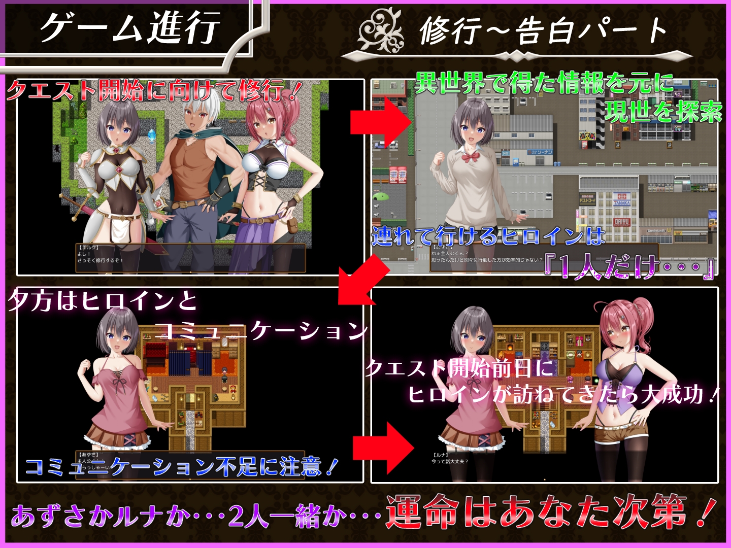 RPG/汉化/NTR丨 平行救援/パラレルリリーフ Ver1.5 AI汉化 【20250710】 游戏截图 4
