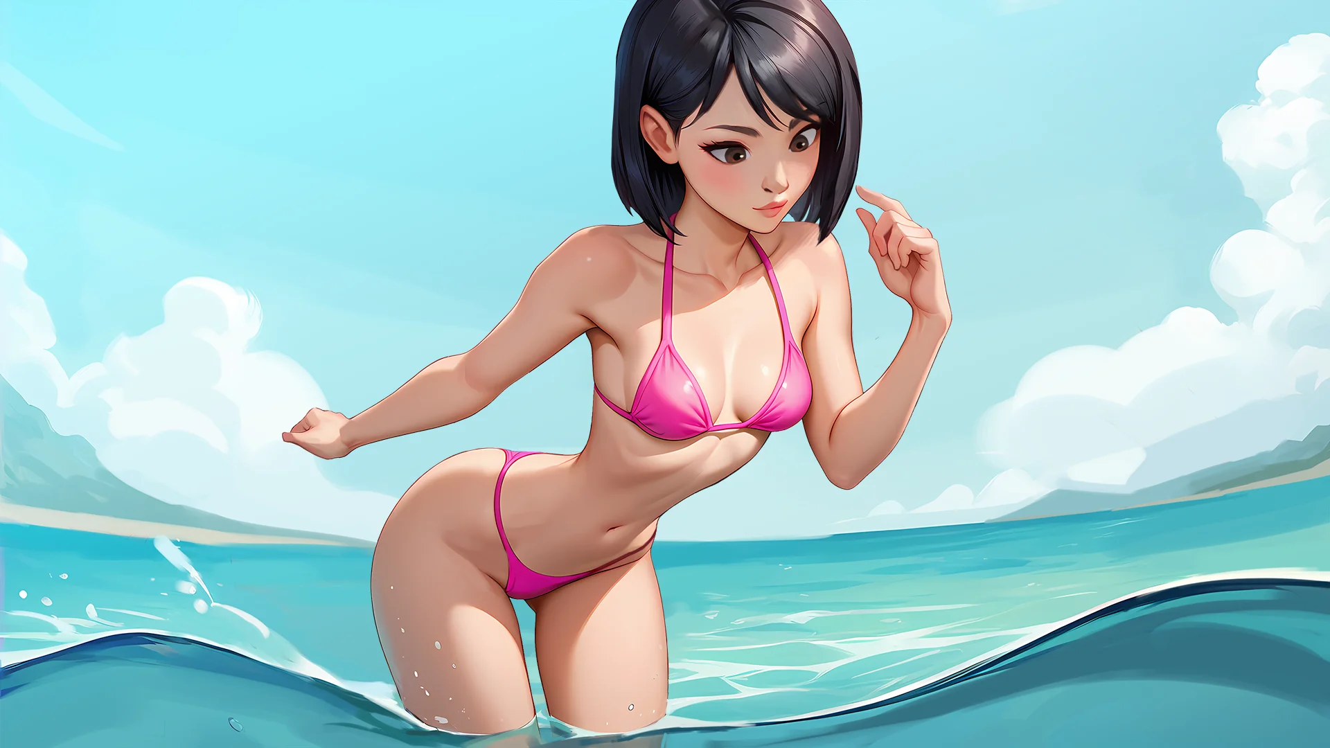 亚洲SLG/AI汉化/2D丨禁欲岛/No Fap Island Ch. 6 【20250716】 游戏截图 4