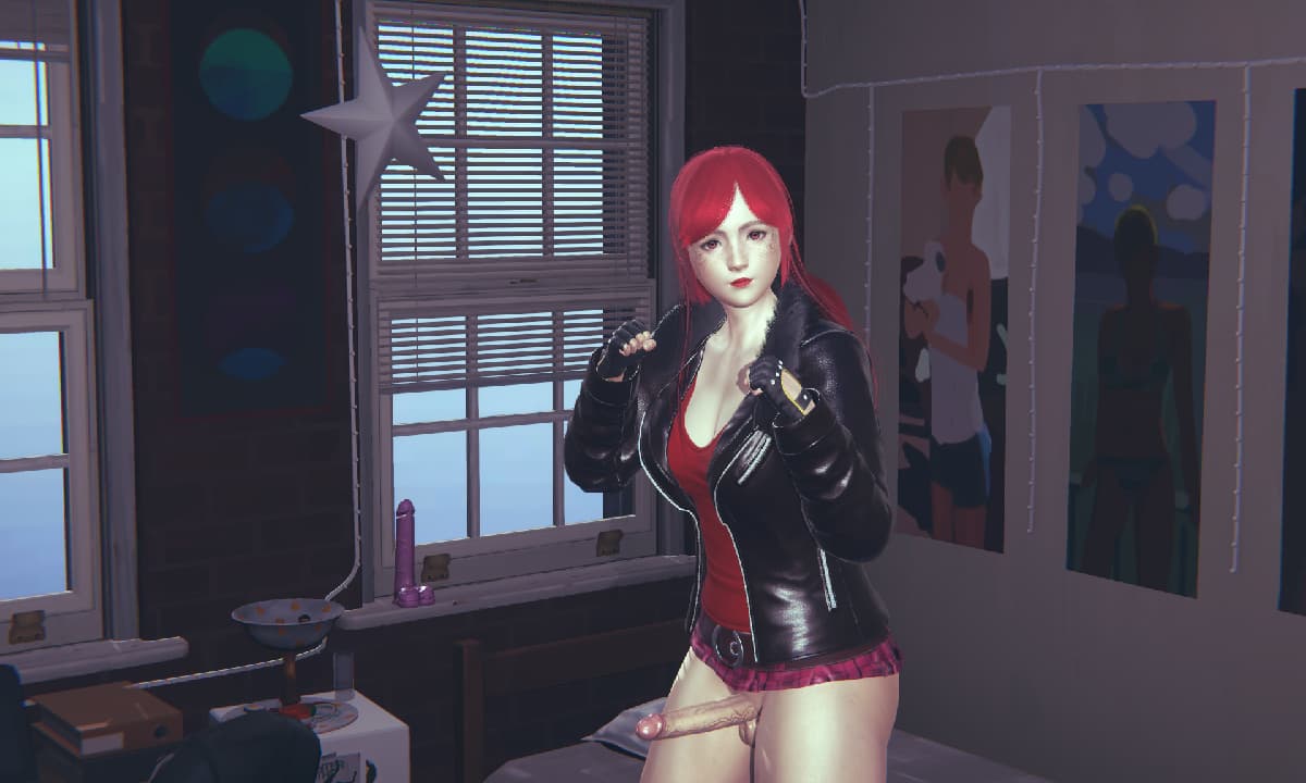 日式SLG/动态/汉化丨迪克女孩（Dickgirl Dorm Revamp）V0.8 汉化中文【20250716】 游戏截图 3
