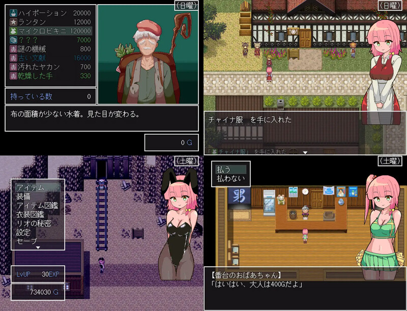 探索RPG/动态/汉化丨里奥与神秘洞窟(リオと不思議な洞窟)V1.0.6 内嵌AI汉化【20250723】 游戏截图 7