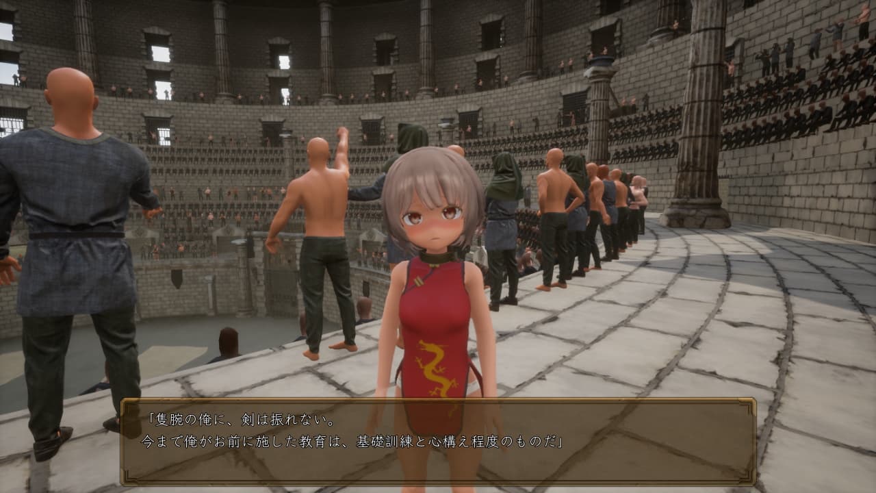 日式3D/新作丨 首枷的卢卡～欲望与荣耀的竞技场～ 首枷のルッカ ～欲望と栄光のコロシアム～ 生肉版 【20250805】 游戏截图 2