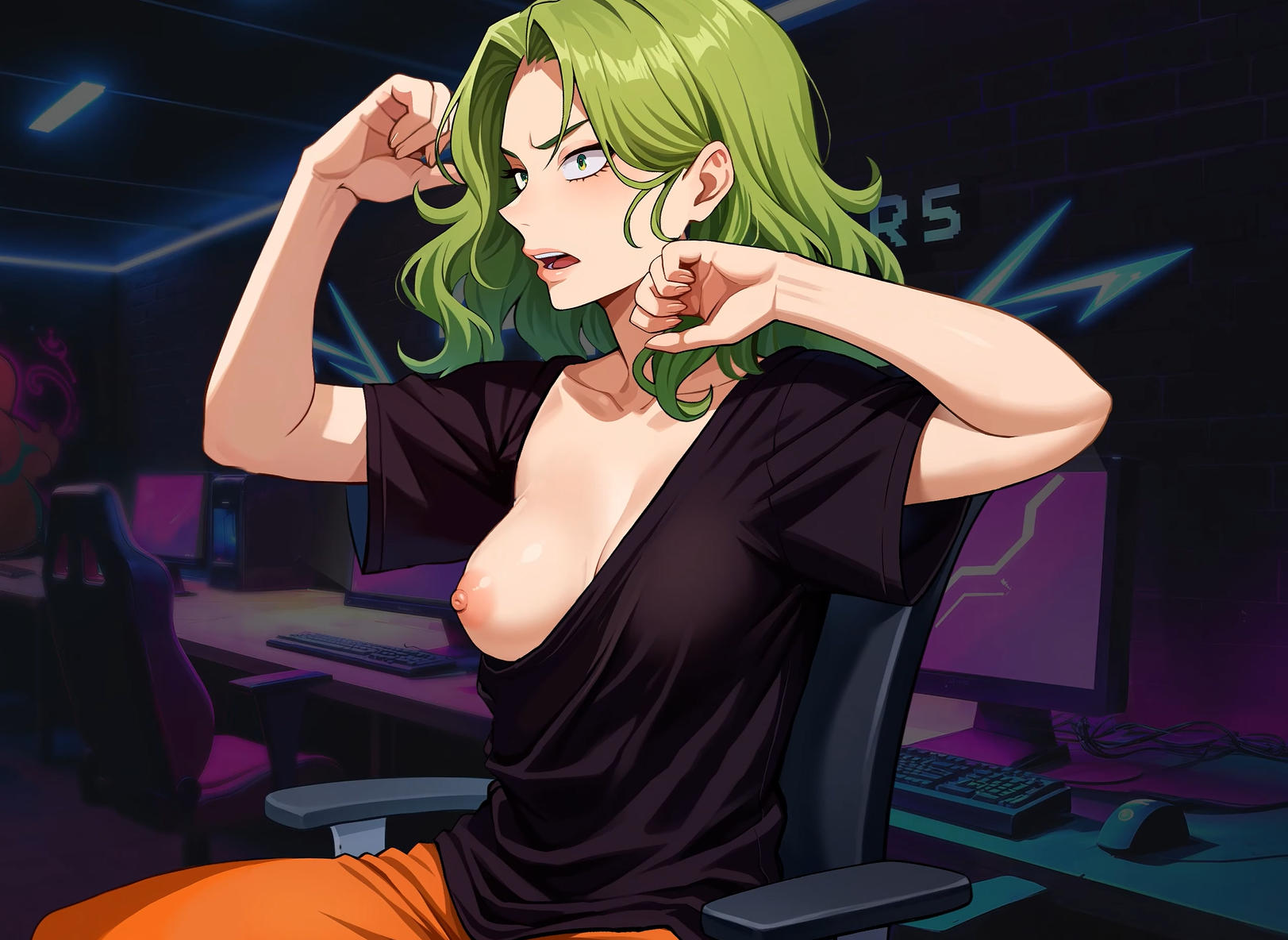 曰系SLG/AI汉化/2D丨成人动画故事4 / Getting Inside Hentai Story Demo v4【20250814】 游戏截图 6