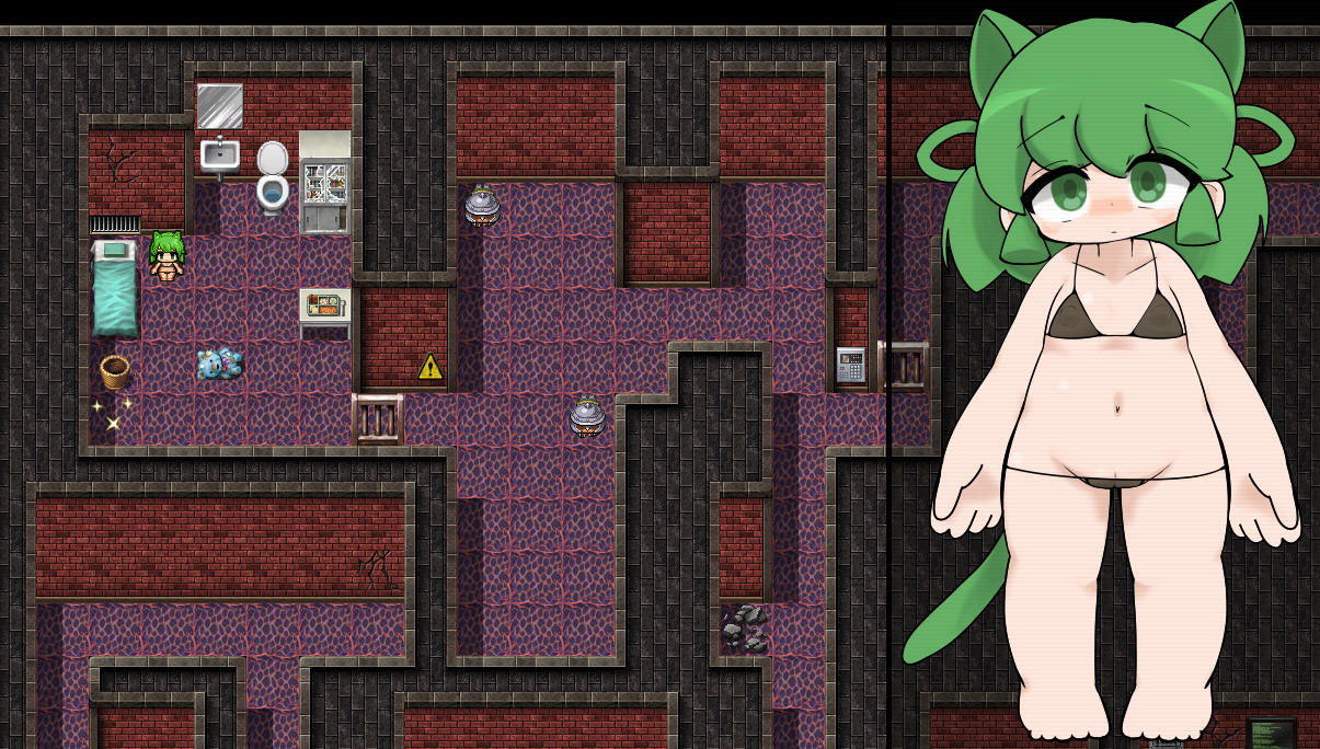 曰式RPG/新作丨猫酿实验楼 ～触守篇～ にゃん酿実験棟 ～触守編～ v1.01 PC+安卓 AI汉化版 【20250821】 游戏截图 3