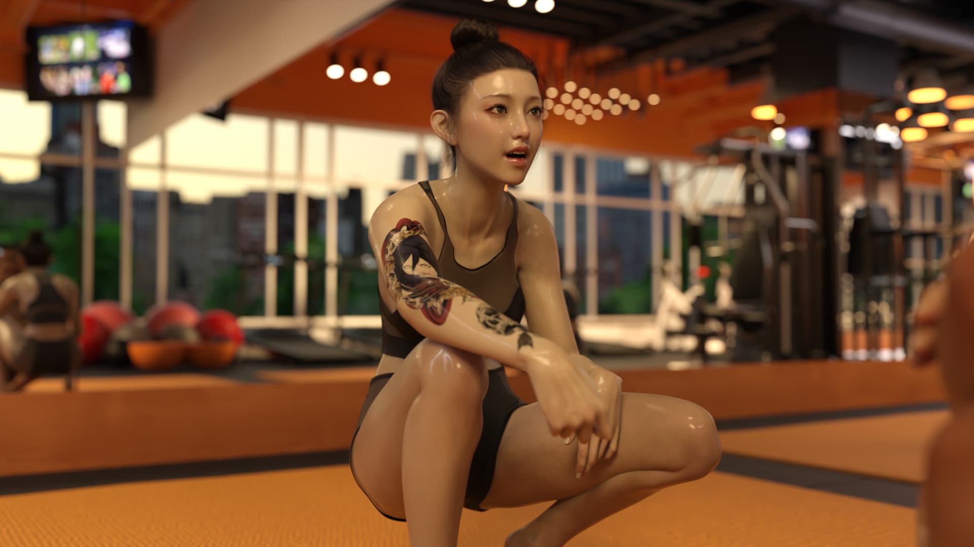 欧美SLG/汉化/动态丨那一夜之后/After That Night  Ch.9 Pre Alpha AI汉化版【20250821】 游戏截图 1