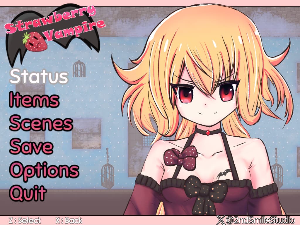 曰系RPG/汉化/百合丨草莓吸血鬼 Strawberry Vampire 1.0 --作弊码  506446【20250821】 游戏截图 3