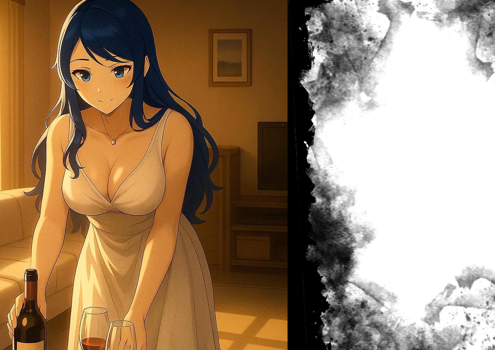 亚洲风SLG/NTR/新汉化丨 蓝之痕 Stains of Blue v1.3b 机翻版 【20250822】 游戏截图 6