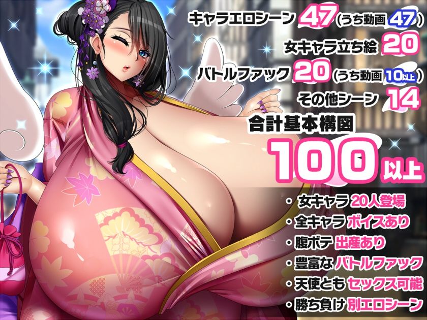 RPG/AI汉化丨怀孕吧！爆乳天国天使婊子们 2～王都攻略篇～ 孕ませ！爆乳天国エンジェルビッチーズ2〜王都攻略編〜作弊码  319044【20250830】 游戏截图 6