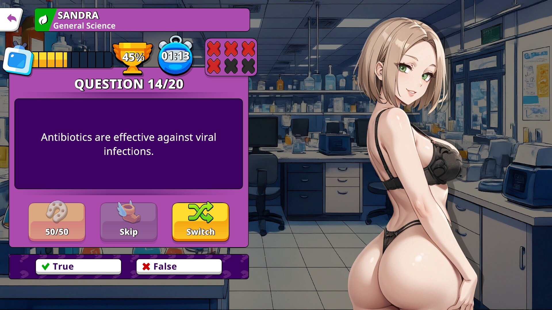 SLG/官中/动态丨性感问答秀/A Sexy Quiz Show Ver0.8.3 Demo 官方中文 【20250830】 游戏截图 7