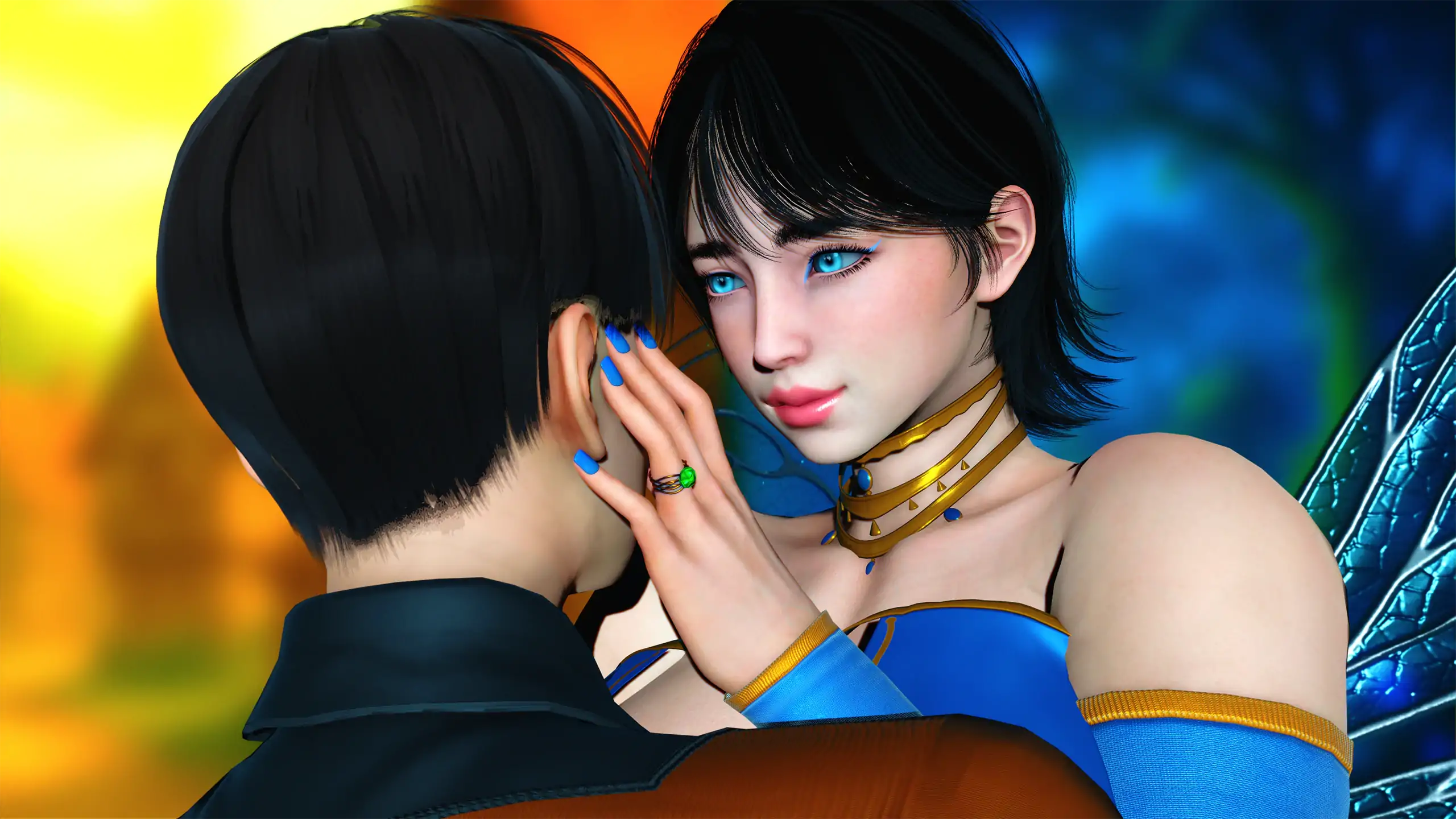 巨乳SLG/汉化/NTR丨荆棘之翼 Thorns Beneath the Wings V0.5 AI汉化版【20250907】 游戏截图 2