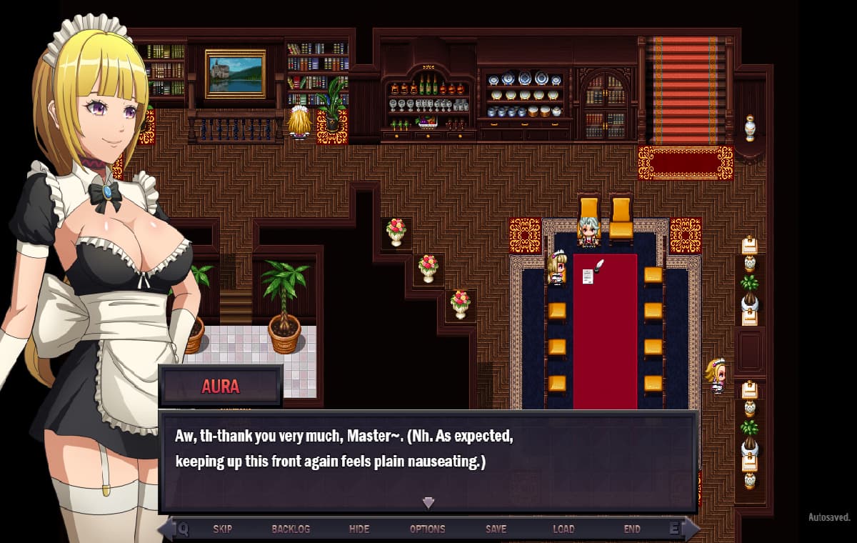 欧美RPG/汉化丨星之骑士姬奥拉 Star Knightess Aura V1.02 AI汉化版+全回想存档 【20250907】 游戏截图 1