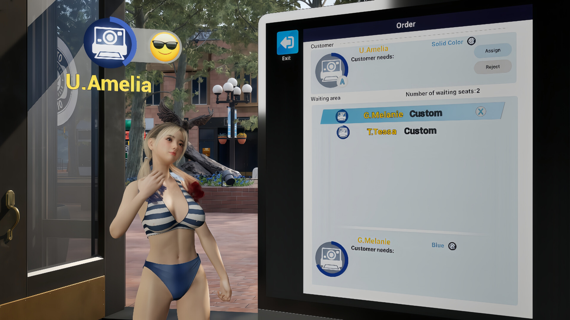 亚洲风SLG/新作丨镜头人生 模特写真馆 Photo Studio Simulator V0.98 STEAM官中版 【20250907】 游戏截图 4