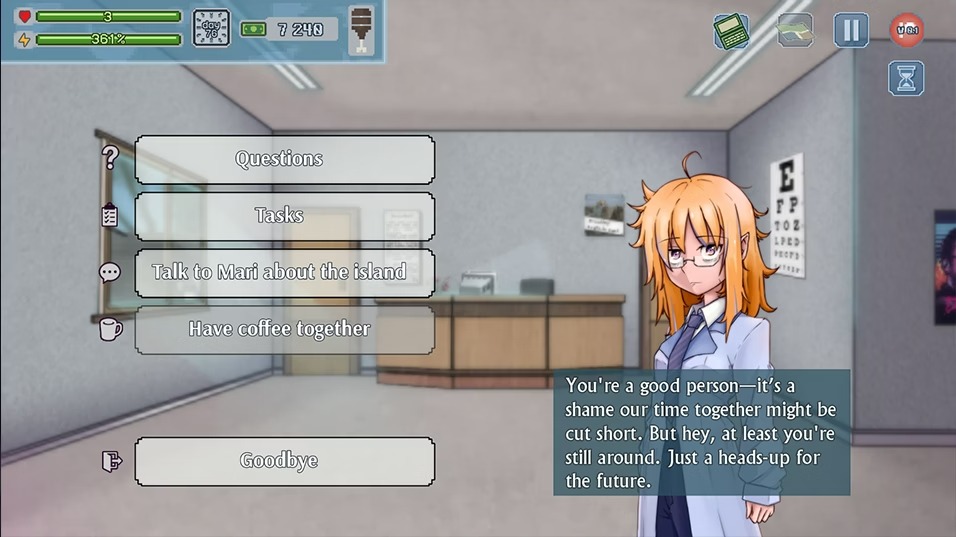 日式SLG/新作/双端丨鲨影潮生：岛屿秘辛 Shiftide Sharki v0.1  AI汉化版 【20250911】 游戏截图 6