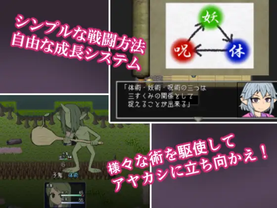 RPG/汉化丨化身为人 人妖物语/ヒトトナリ  V1.10 挂载AI汉化版【20250912】 游戏截图 3