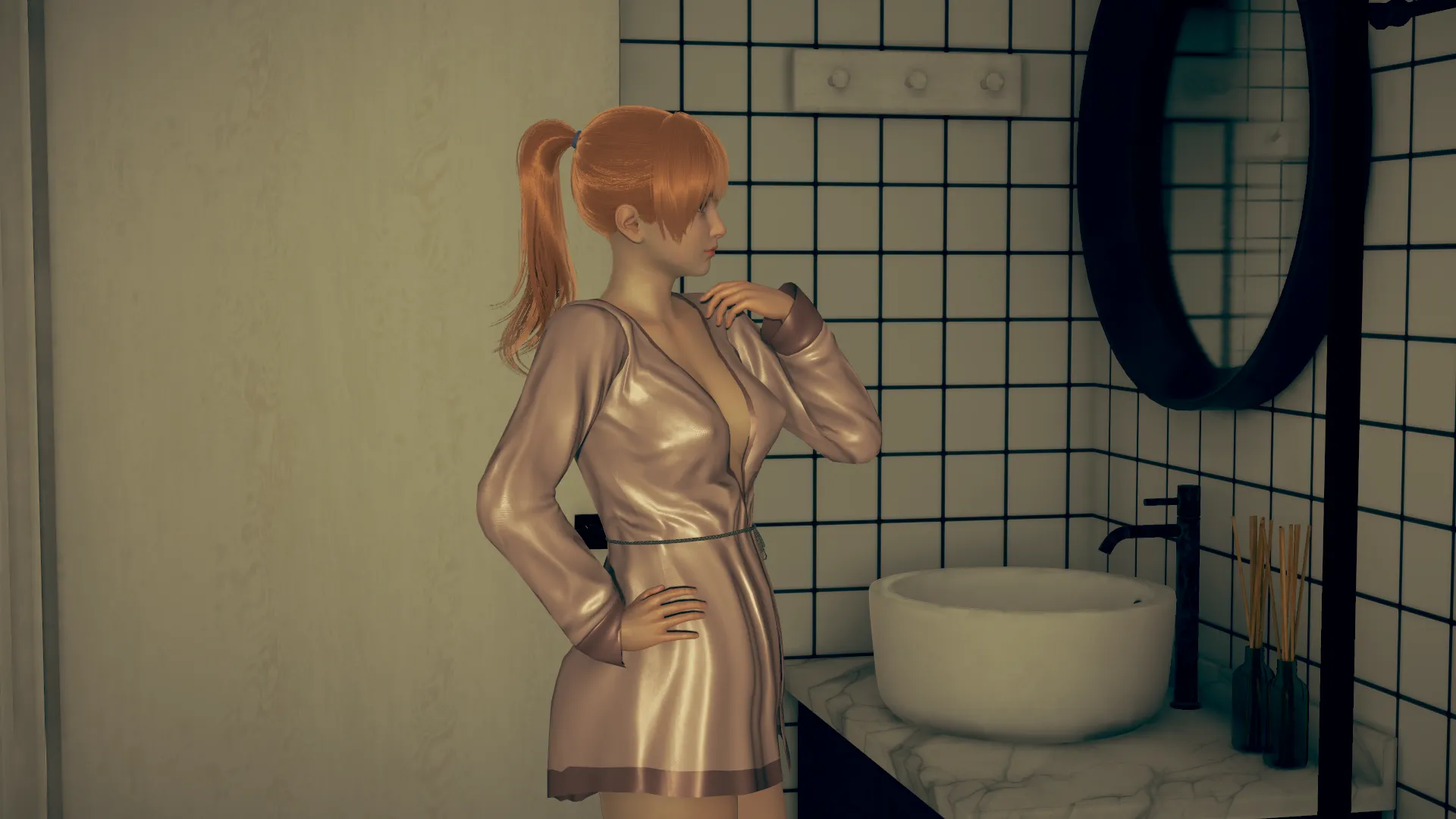 亚洲风SLG/汉化/动态/双端丨如果我可以改变/If I Could Change V0.3.4 AI汉化版【20250919】 游戏截图 6