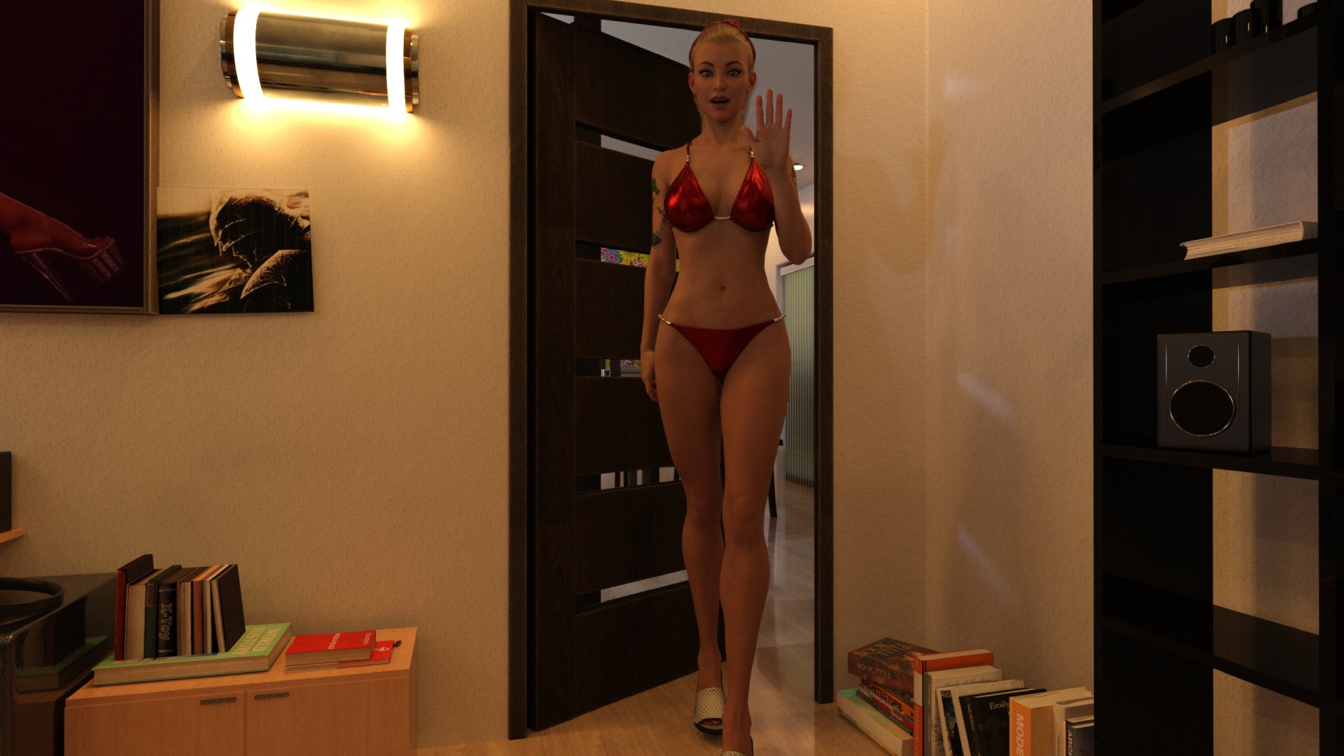 欧美SLG/汉化/动态/双端丨罗杰与茱莉亚：班格城之夏/Roger & Julia - Summer in BangCity v0.04 AI版【20250919】 游戏截图 6