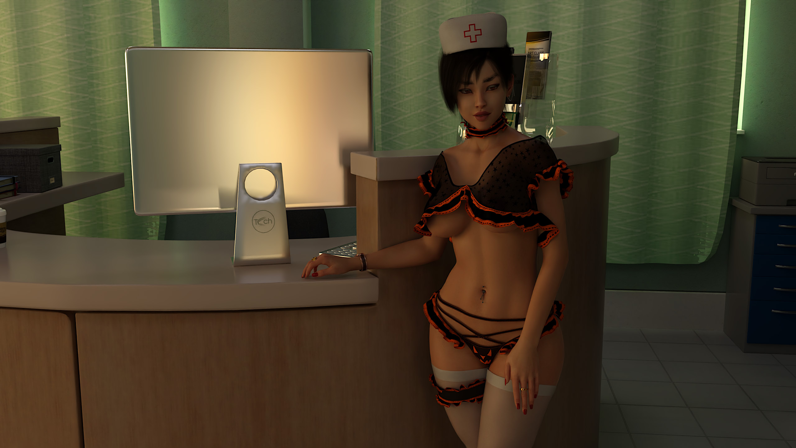 欧美SLG/汉化/动态/双端丨医疗特别护理/Medical Special Care v0.7.5赞助 AI版【20250919】 游戏截图 4