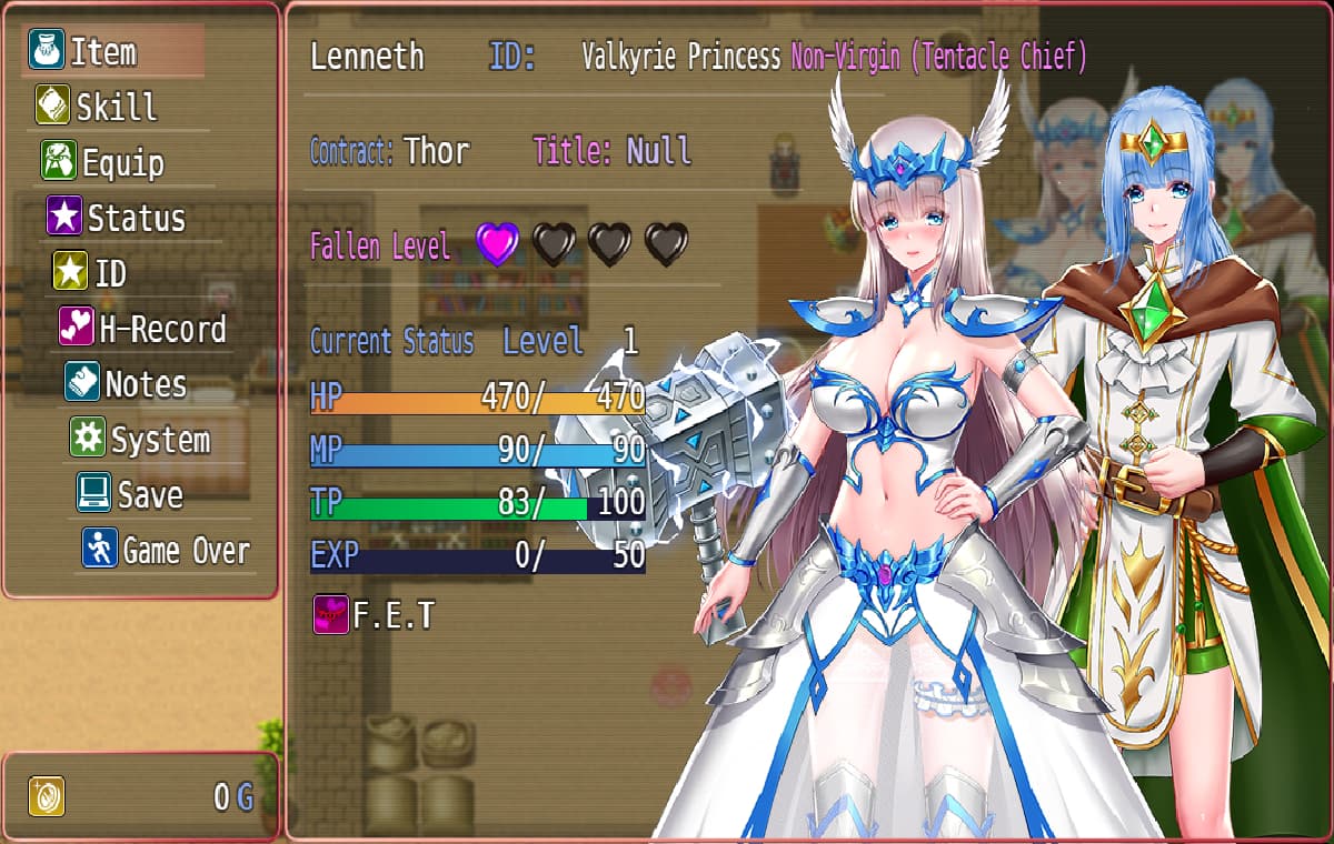 精品RPG/官中丨堕天女武神/Fallen Valkyrie Ver0.413 官方中文版【20250919】 游戏截图 8