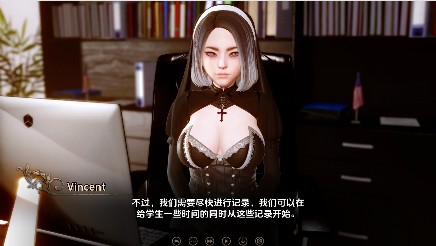 SLG/汉化/双端丨深渊欲望 Abyssal Lust v0.2【20251004】 游戏截图 1