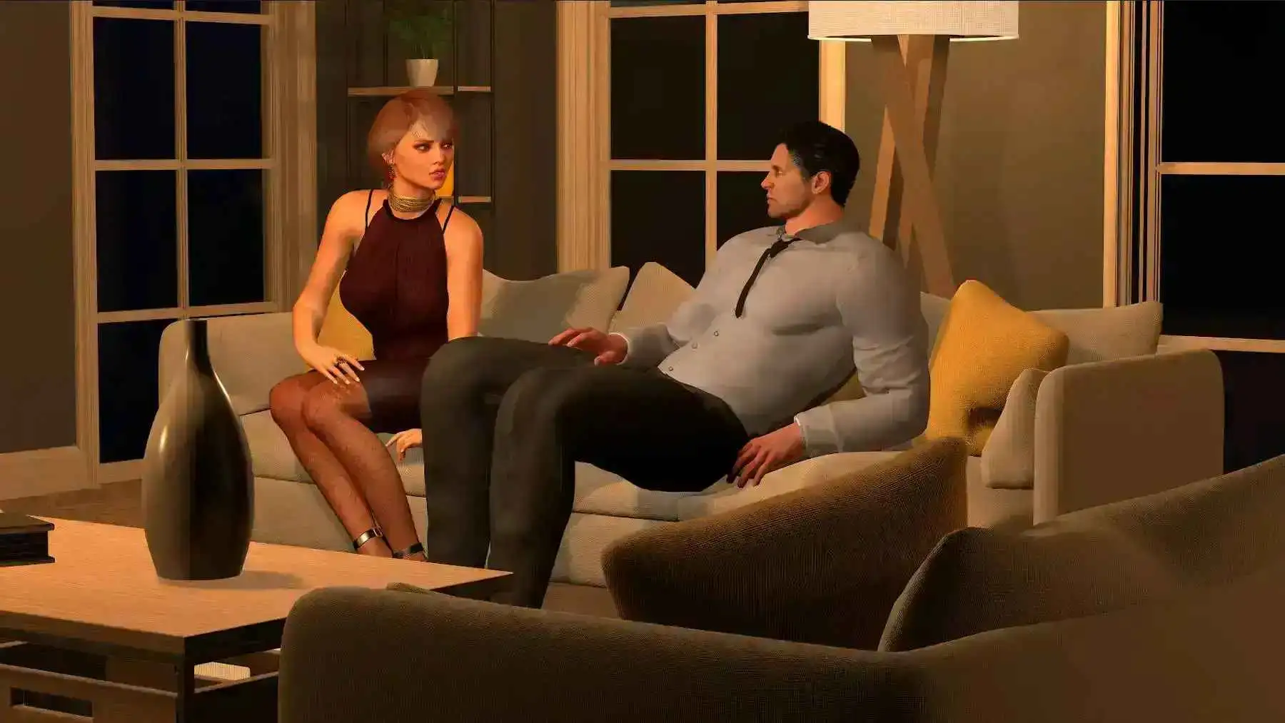 欧美SLG/汉化/动态/双端丨为她服务/In Her Service v0.89 AI版【20251004】 游戏截图 3