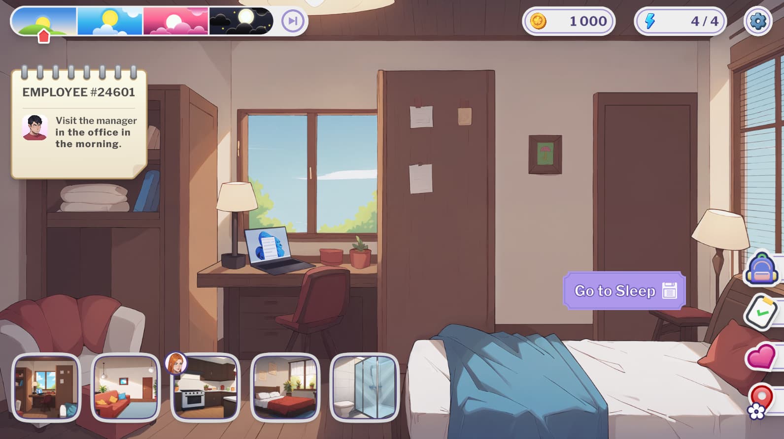 欧美SLG/更新丨职场爱情 Love at Work v1.6 Demo 官中步兵版 【20251005】 游戏截图 6