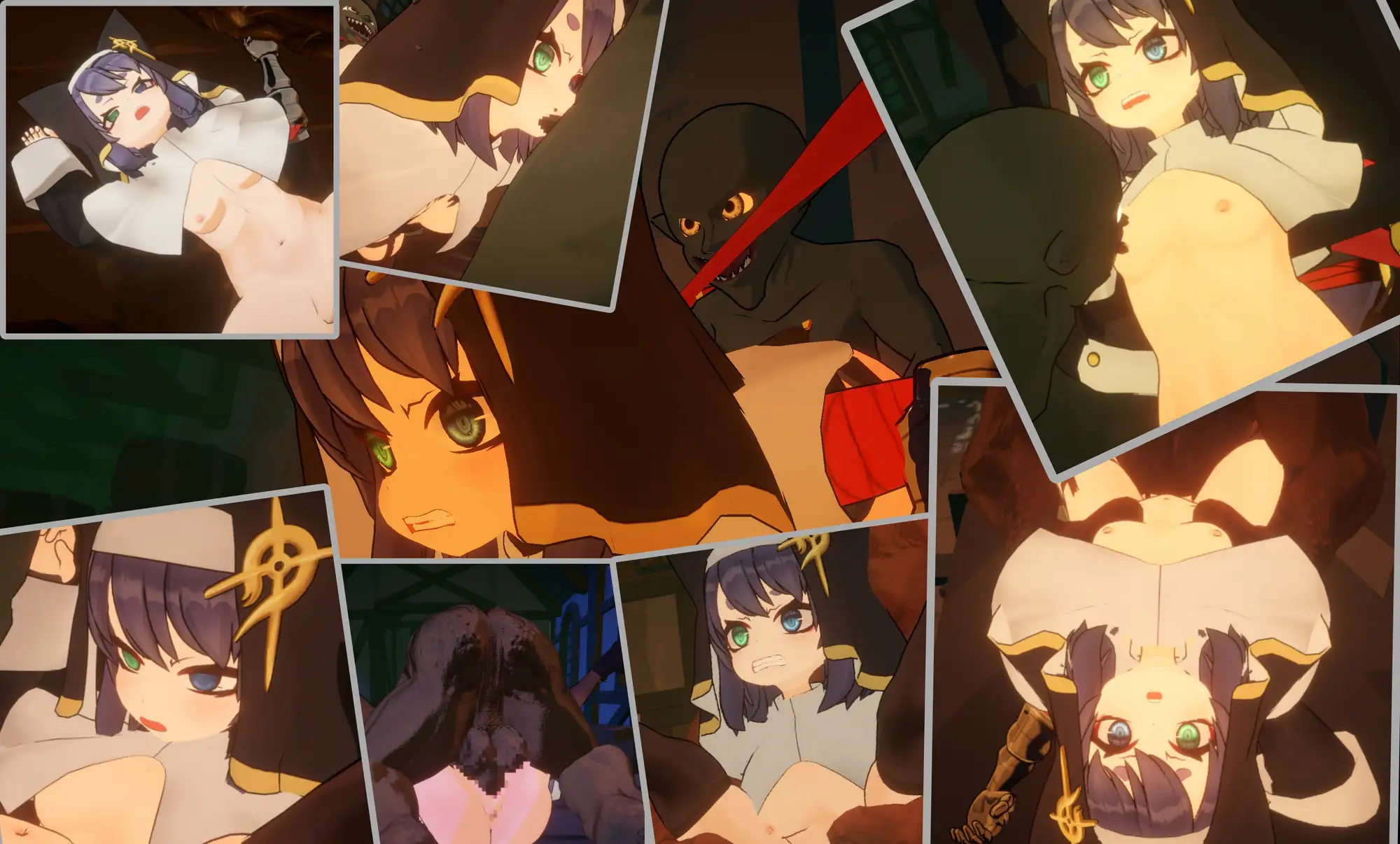 3D/动态/新作丨ヴルツェルシスターズ「わっちがゴブリンみたいなザコに負けるわけないじゃろう?」【20240512】 游戏截图 1