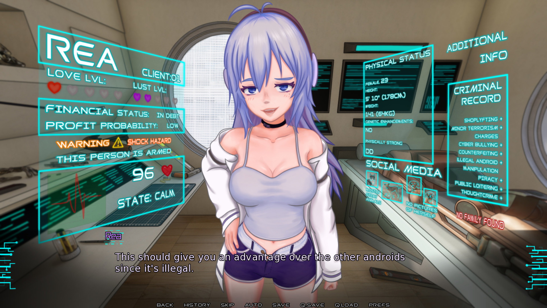 仿生人生活 安卓生活 Android LIFE v0.4.0.1【20221230】 游戏截图 2
