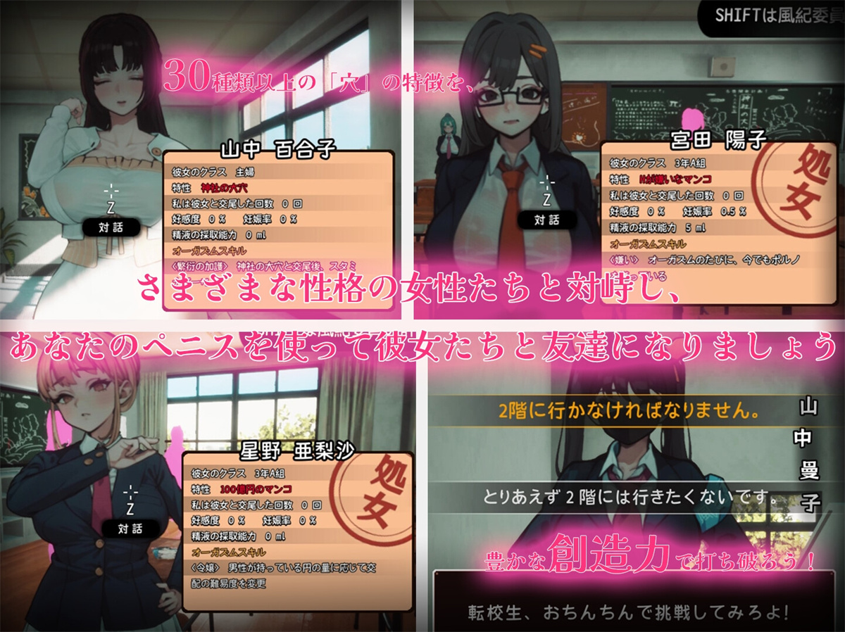 回合RPG/AI生成/2C丨魅魔★炼金术士！（サキュバス★アルケミカ!）V1.0 内置AI汉化【20240825】 游戏截图 5