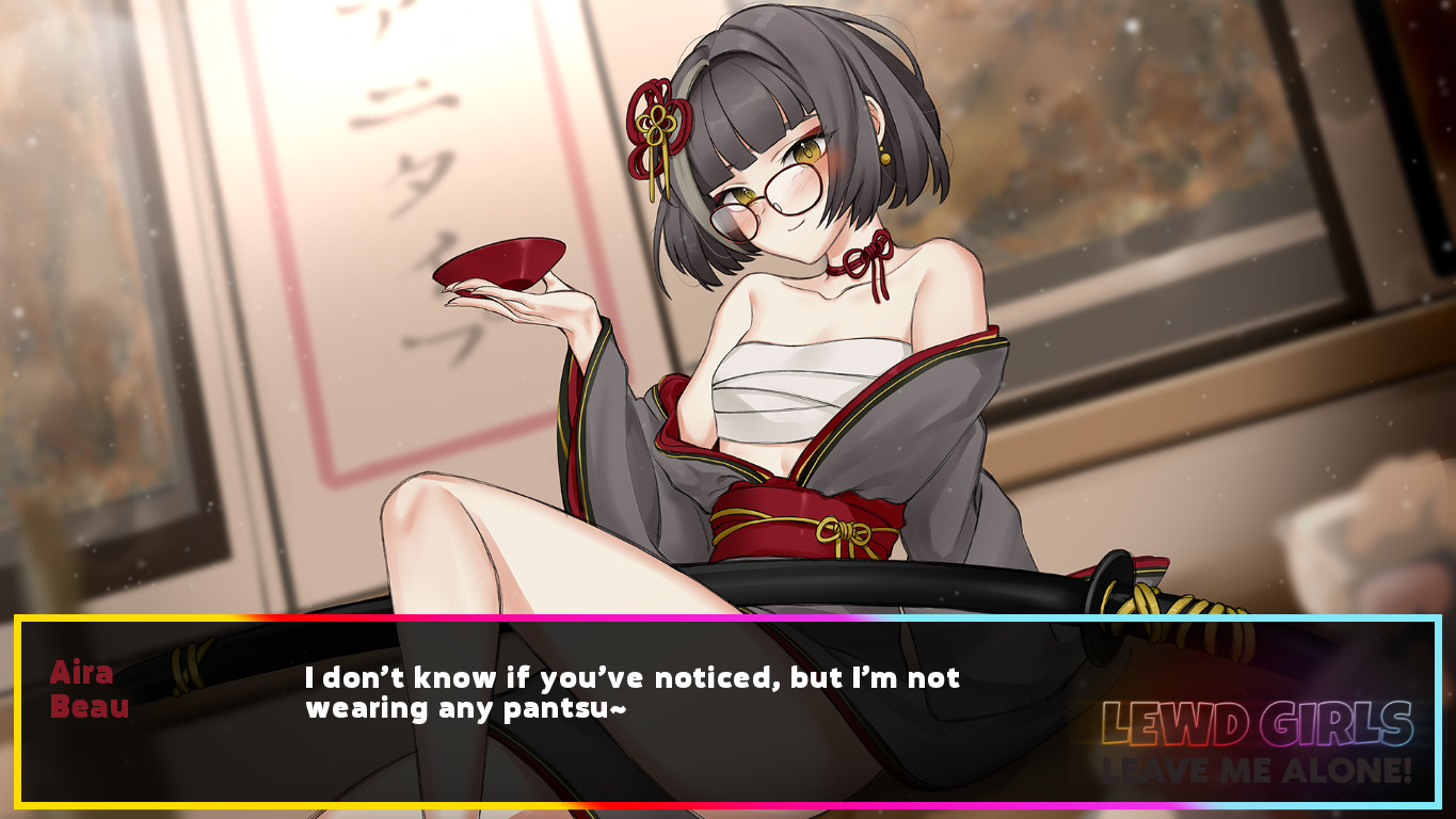 SLG/新作/官中无码丨Lewd Girls, Leave Me Alone! I Just Want to Play Video Games and Wat【20231005】 游戏截图 8