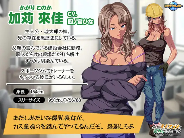 ADV机翻汉化丨ハァ？テメェの童貞×××で寝取られるわけねーし！～褐色爆乳ギャルは兄貴のオンナ～+KR【20240926】 游戏截图 2