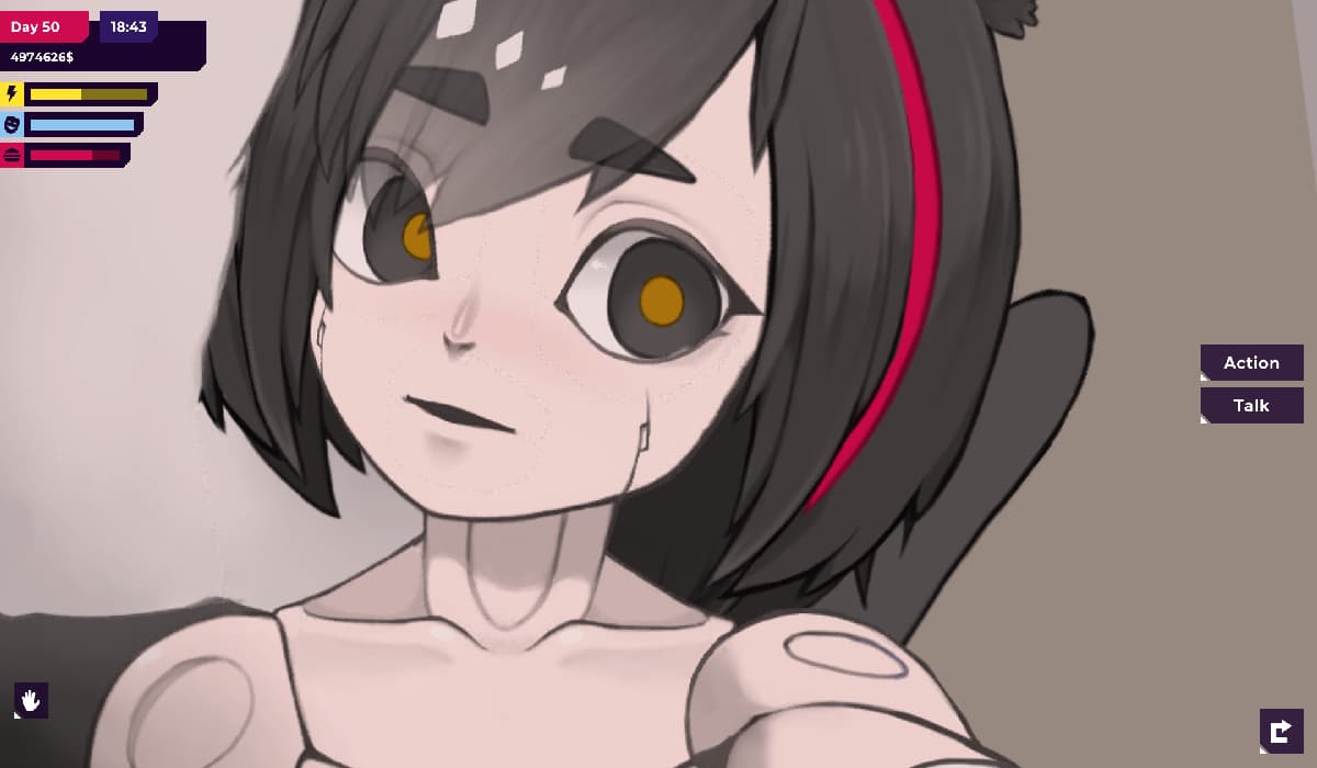 亚风SLG/剧情/双端丨我的反乌托邦女友/My Dystopian Robot Girlfriend v0.90.6【20250123】 游戏截图 7