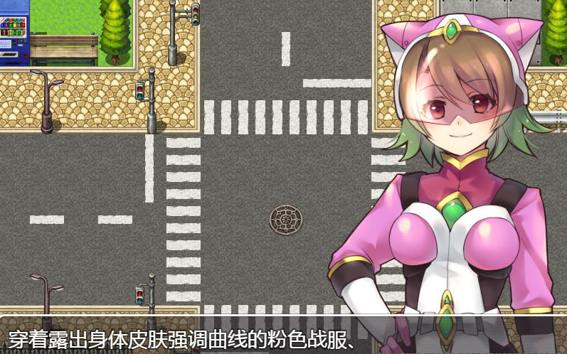 正义败北-女队员被狩猎 游戏截图 4